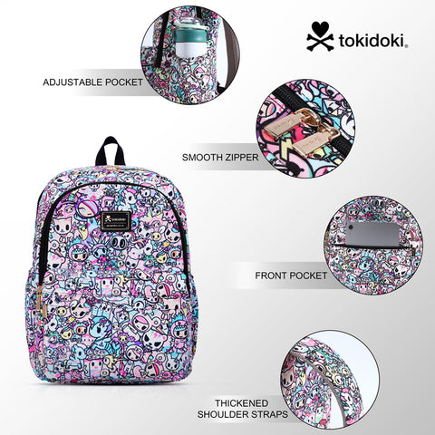 Tokidoki Backpack Laptop Bag Series-Kawaii Pastel