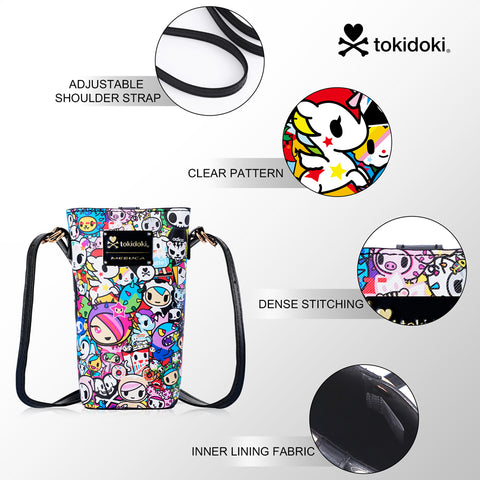 Tokidoki Leather Phone Bag Series-Tokidoki Signature