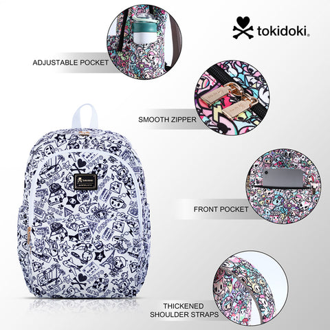 Tokidoki Backpack Laptop Bag Series-Travel