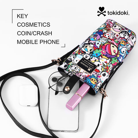 Tokidoki Leather Phone Bag Series-Tokidoki Signature