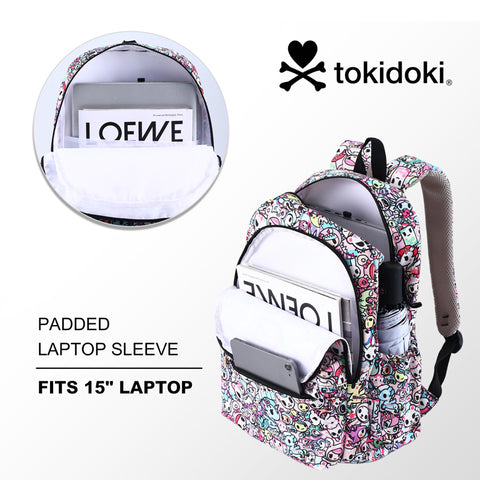 Tokidoki Backpack Laptop Bag Series-Kawaii Pastel