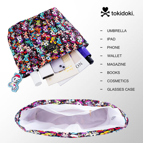 Tokidoki Canvas Bag with Unicorno Keychain