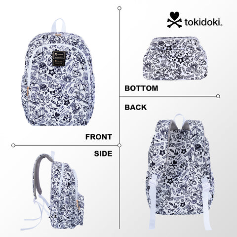 Tokidoki Backpack Laptop Bag Series-Travel