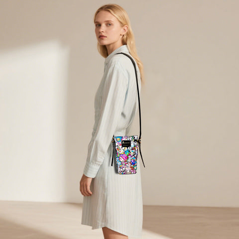 Tokidoki Leather Phone Bag Series-Tokidoki Signature