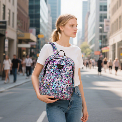 Tokidoki Backpack Laptop Bag Series-Kawaii Pastel