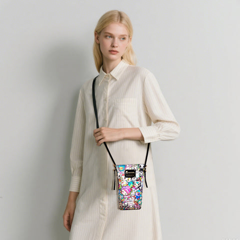 Tokidoki Leather Phone Bag Series-Tokidoki Signature