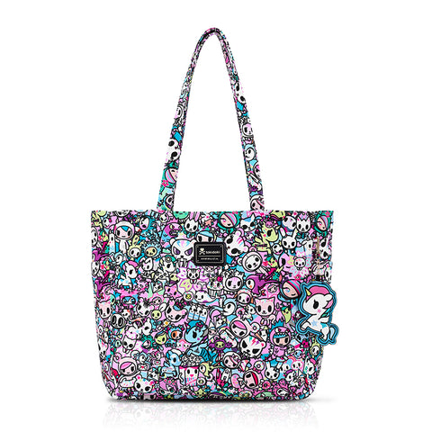 Tokidoki Canvas Bag with Unicorno Keychain  Series-Kawaii Pastel