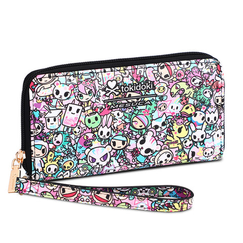 Tokidoki PU Wallet Card Holder with Wristlet Series-Kawaii Pastel