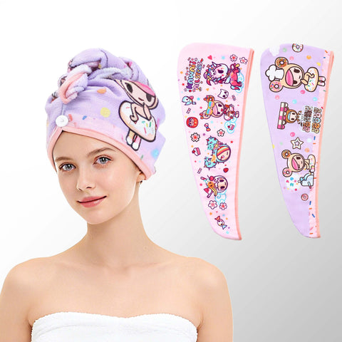 Tokidoki Microfiber Hair Towel-A