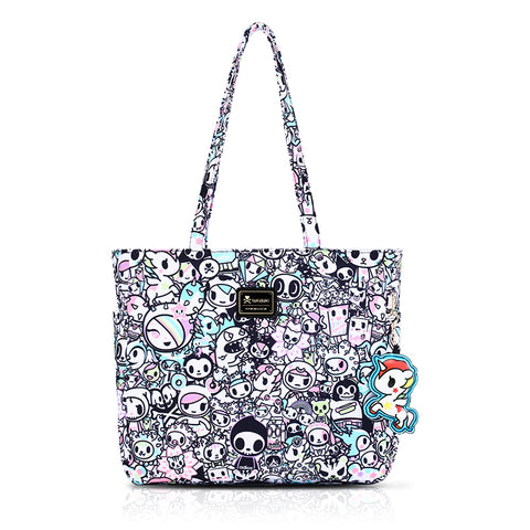 Tokidoki Canvas Bag with Unicorno Keychain  Series-Pastel Pop