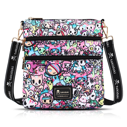 Tokidoki Crossbody Bag With Unicorno Keychain Series-Kawaii Pastel
