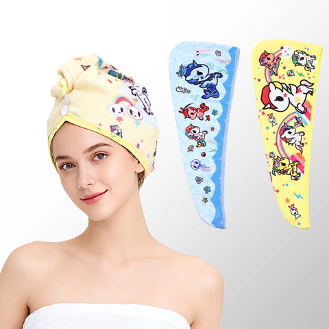 Tokidoki Microfiber Hair Towel-B