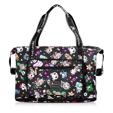 Tokidoki Travel Duffel Bag Can Extensible Series-Denim Daze
