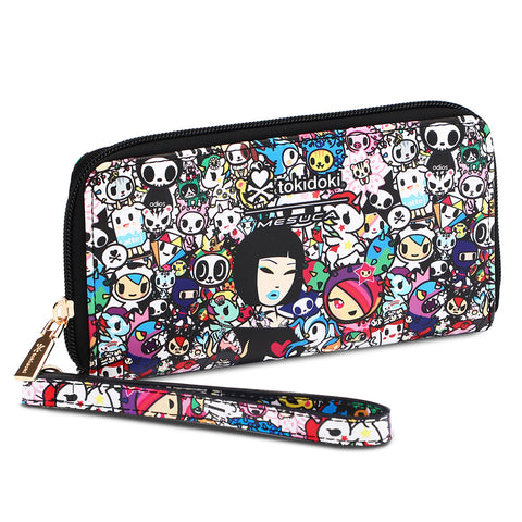 Tokidoki PU Wallet Card Holder with Wristlet Series-Tokidoki Signature
