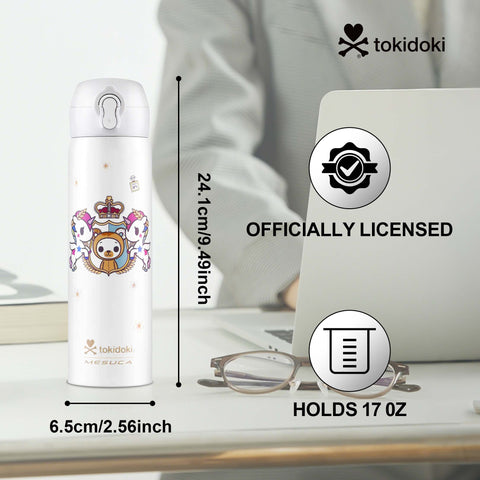 Tokidoki 17oz Insulated Water Bottle Stainless Steel -C
