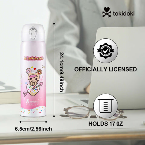 Tokidoki 17oz Insulated Water Bottle Stainless Steel -A