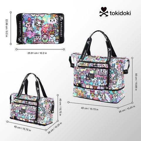 Tokidoki Travel Duffel Bag Can Extensible Series-Candy Carnival