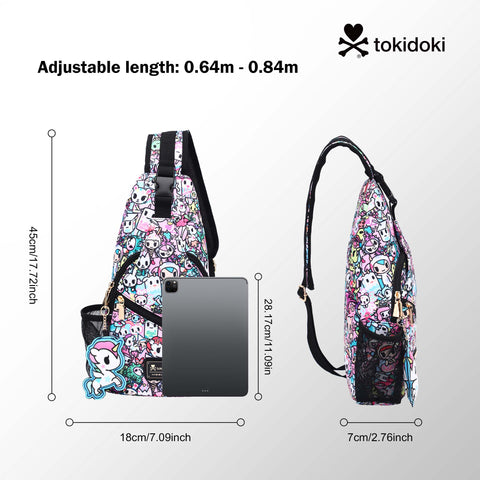 Tokidoki Sling Bag with Keychain