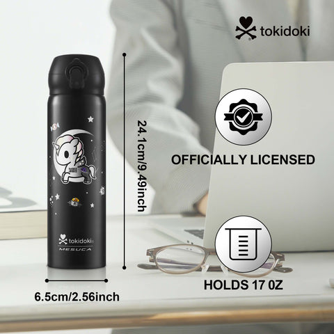 Tokidoki 17oz Insulated Water Bottle Stainless Steel -E
