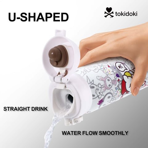 Tokidoki 17oz Insulated Water Bottle Stainless Steel -G