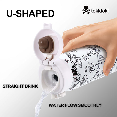 Tokidoki 17oz Insulated Water Bottle Stainless Steel -H