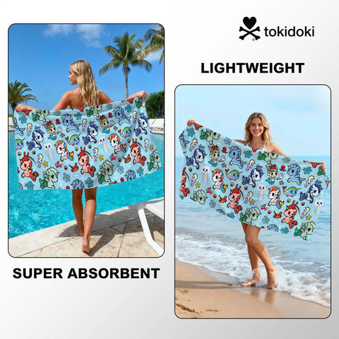 Tokidoki Unicorno Beach Towel-A