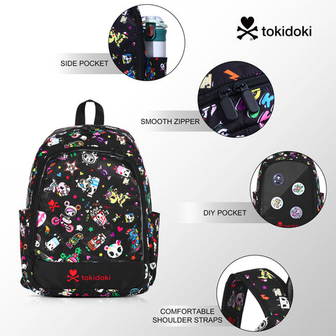 Tokidoki Ita Bag 4PCS Unicorno Brooch Pin-B