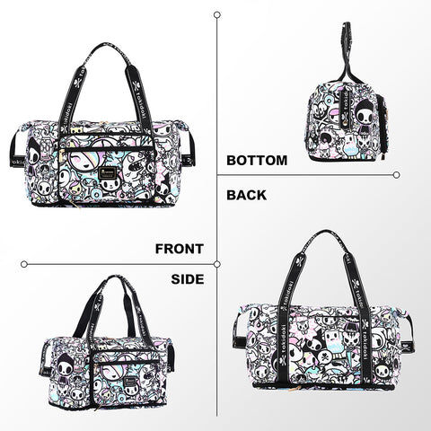 Tokidoki Travel Duffel Bag Can Extensible Series-Pastel Pop