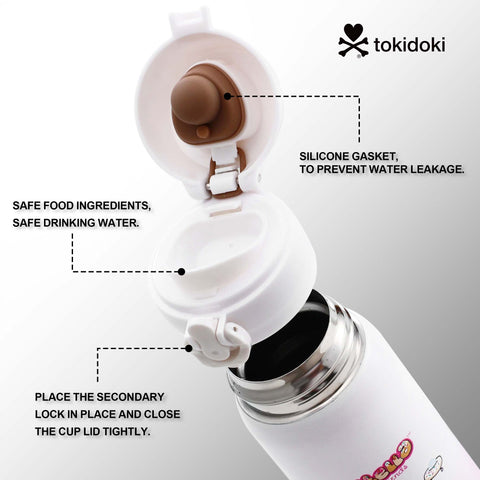 Tokidoki 17oz Insulated Water Bottle Stainless Steel -A