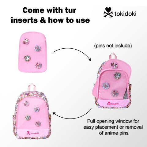 Tokidoki Ita Bag 4PCS Unicorno Brooch Pin-C