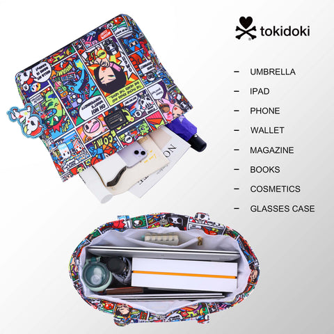 Tokidoki Canvas Bag with Unicorno Keychain  Series-Super Adios