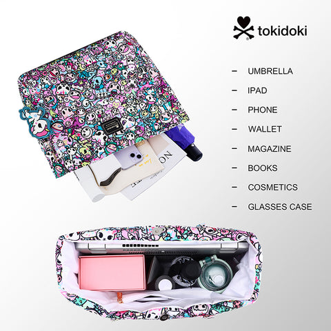 Tokidoki Canvas Bag with Unicorno Keychain  Series-Kawaii Pastel