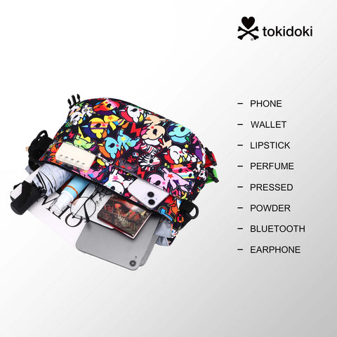 Tokidoki Messenger Bag with Adjustable Strap-B