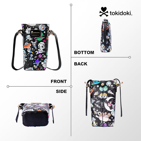 Tokidoki Leather Phone Bag with Adjustble Strap