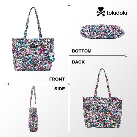 Tokidoki Canvas Bag with Unicorno Keychain  Series-Kawaii Pastel