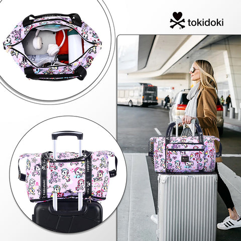 Tokidoki Travel Duffel Bag Can Extensible Series-Unicorno Dream