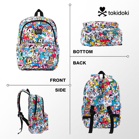 Tokidoki Backpack Unicorno Laptop Bag Series-Rainbow Unicorno