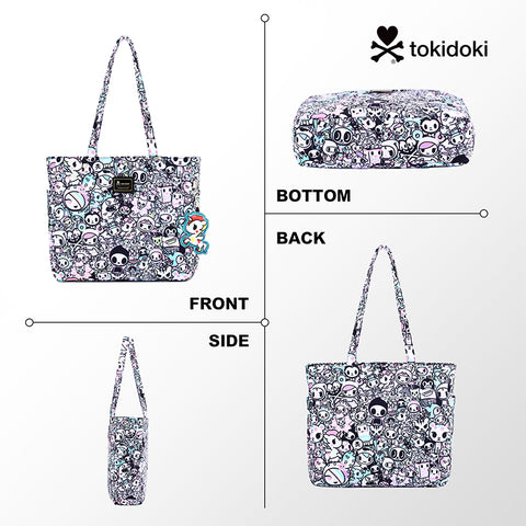 Tokidoki Canvas Bag with Unicorno Keychain  Series-Pastel Pop