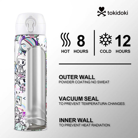 Tokidoki 17oz Insulated Water Bottle Stainless Steel -I