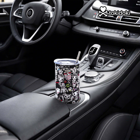 Tokidoki Vacuum Insulated Bottle 20oz with Straw Reusable -C