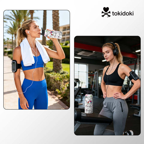 Tokidoki Water Bottle 32oz with Leak Proof Flip-E