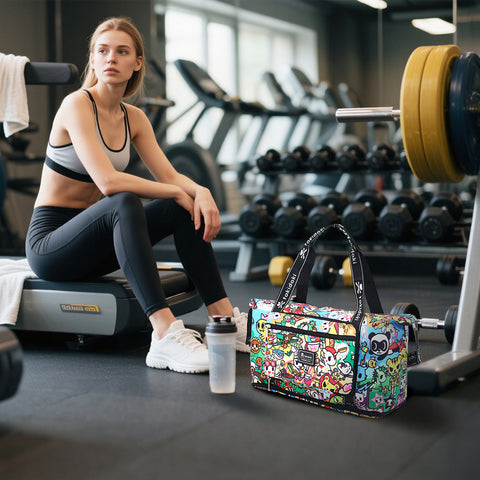 Tokidoki Travel Duffel Bag Can Extensible Series-California Dreamin