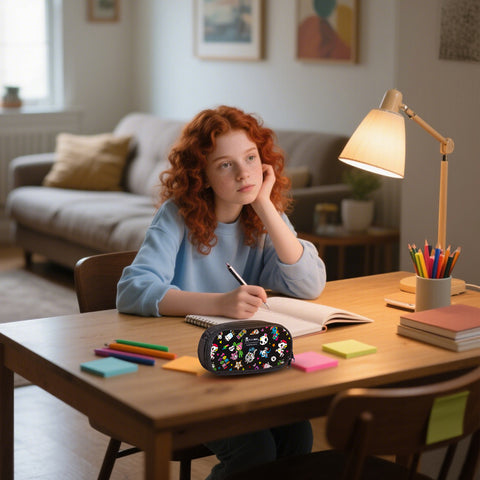 Tokidoki Backpack Set with Lunch Bag Pencil Case Series-Denim Daze