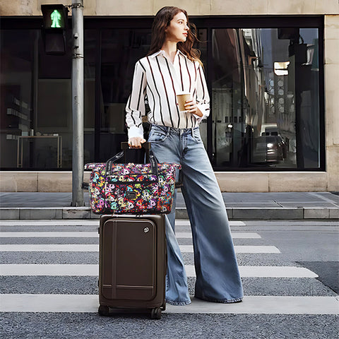 Tokidoki Travel Duffel Bag Can Extensible Series-Colorful Unicorno